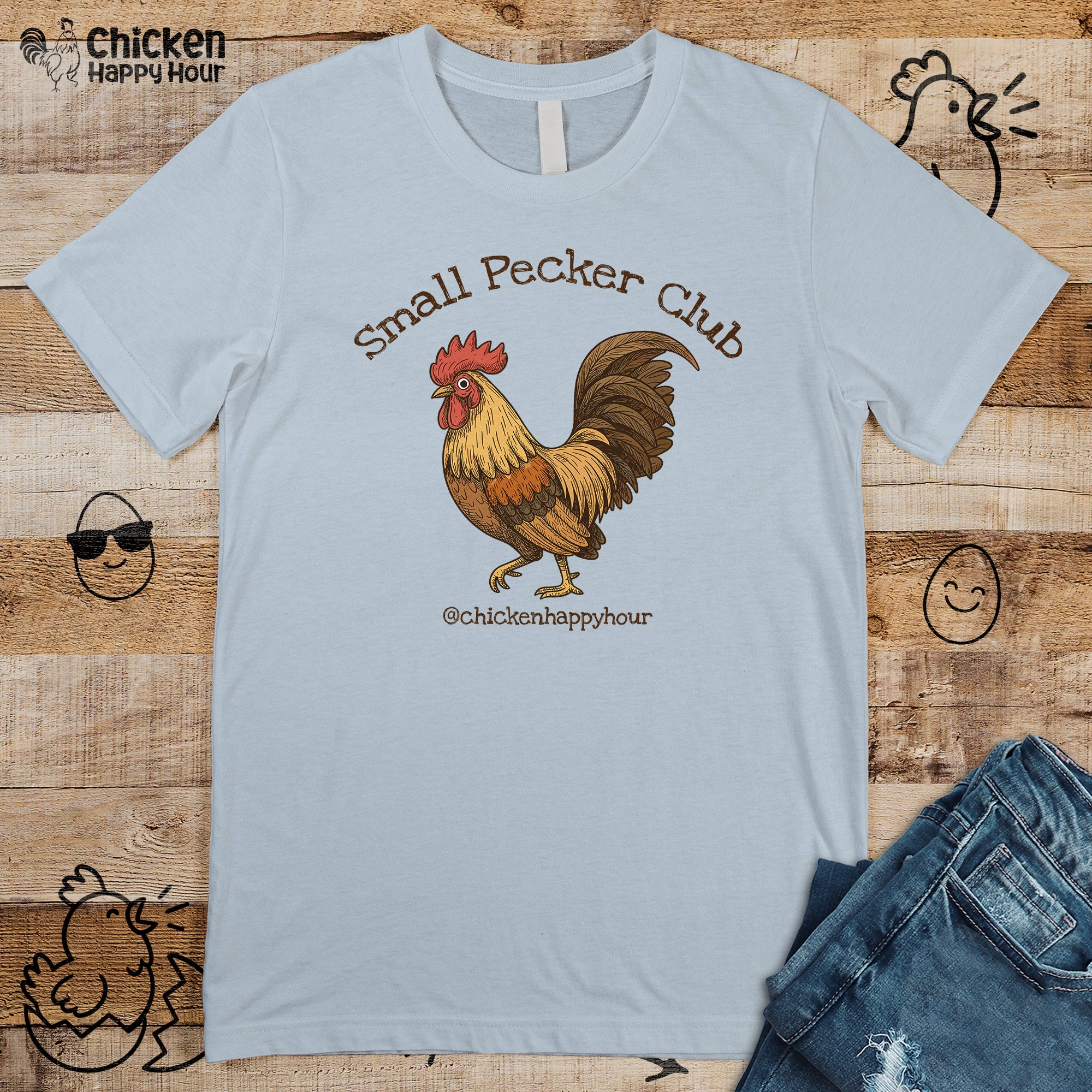 Small Pecker Club Unisex Tee