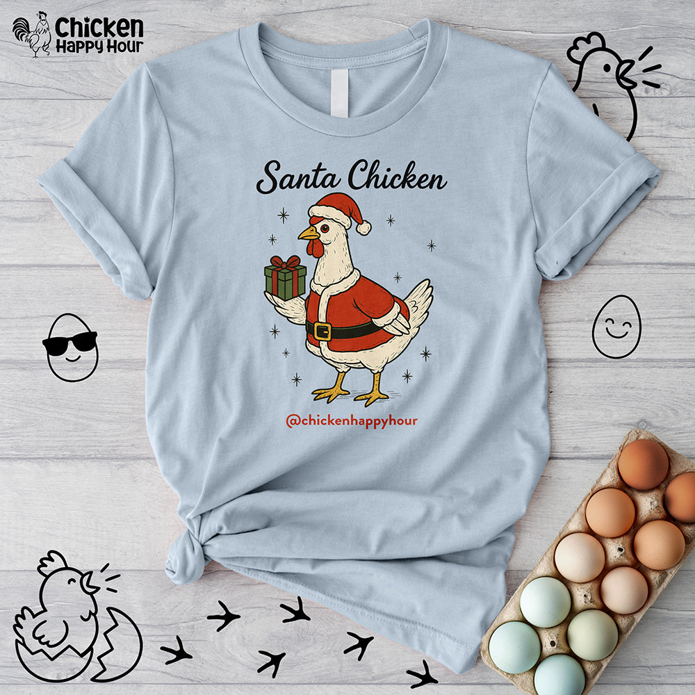 Santa Chicken Unisex Tee
