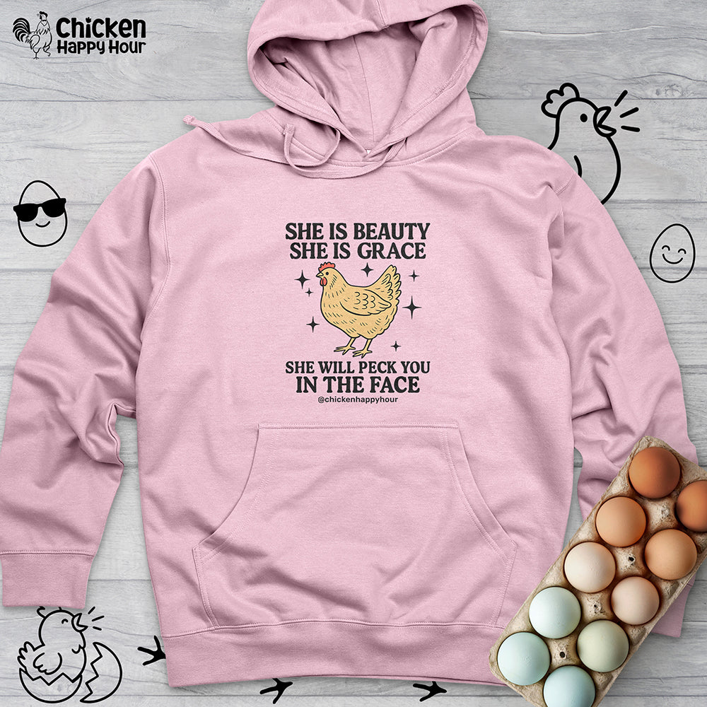 She is Beauty Hooded Sweatshirt