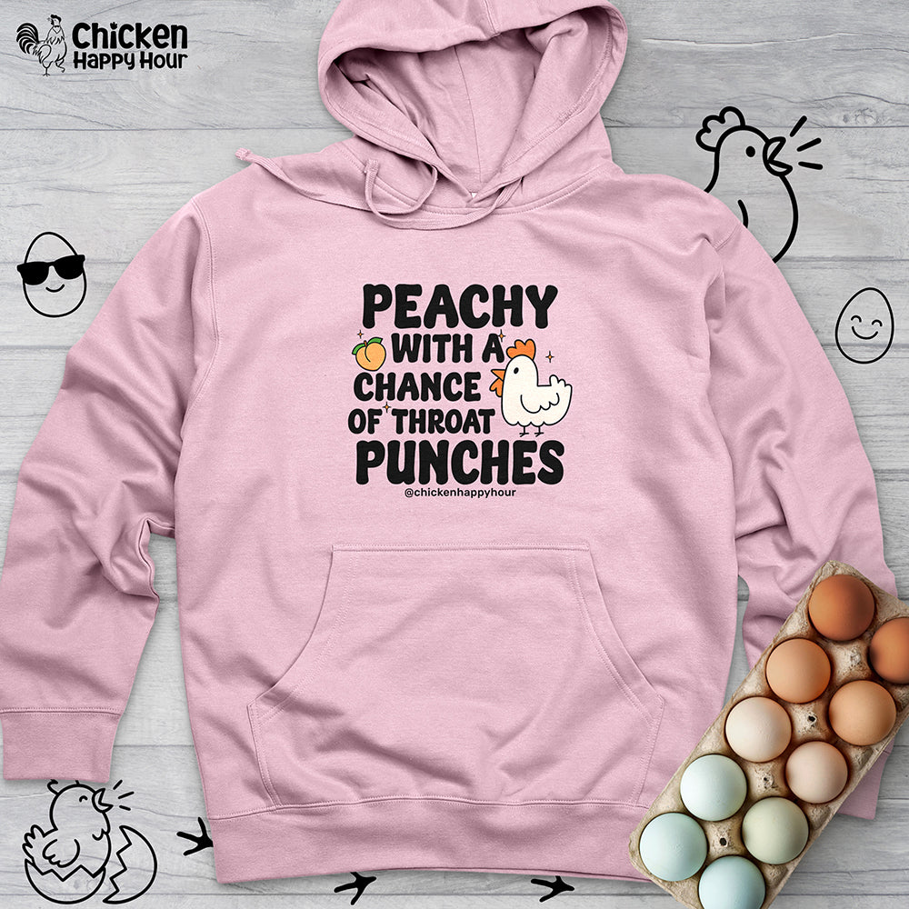 Peachy Hooded Sweatshirt