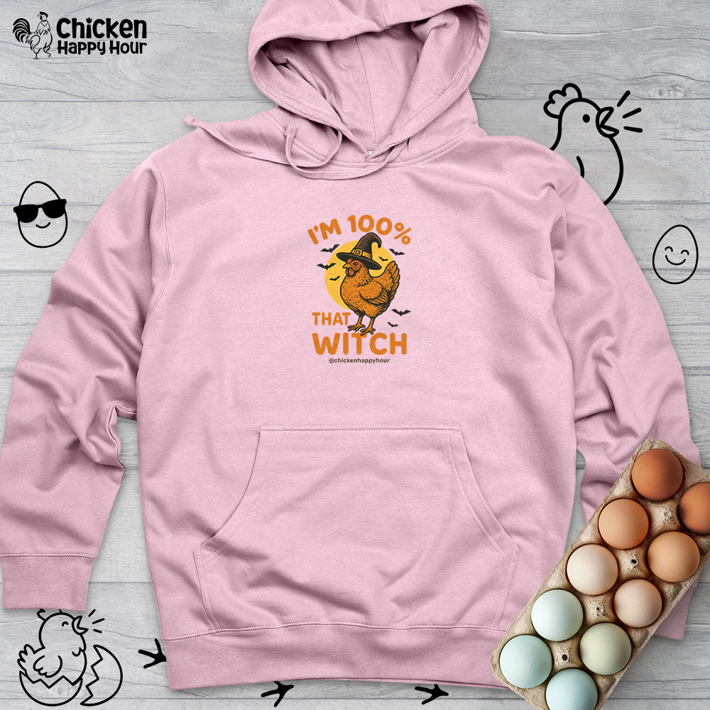 I'm 100% That Witch Hooded Sweatshirt
