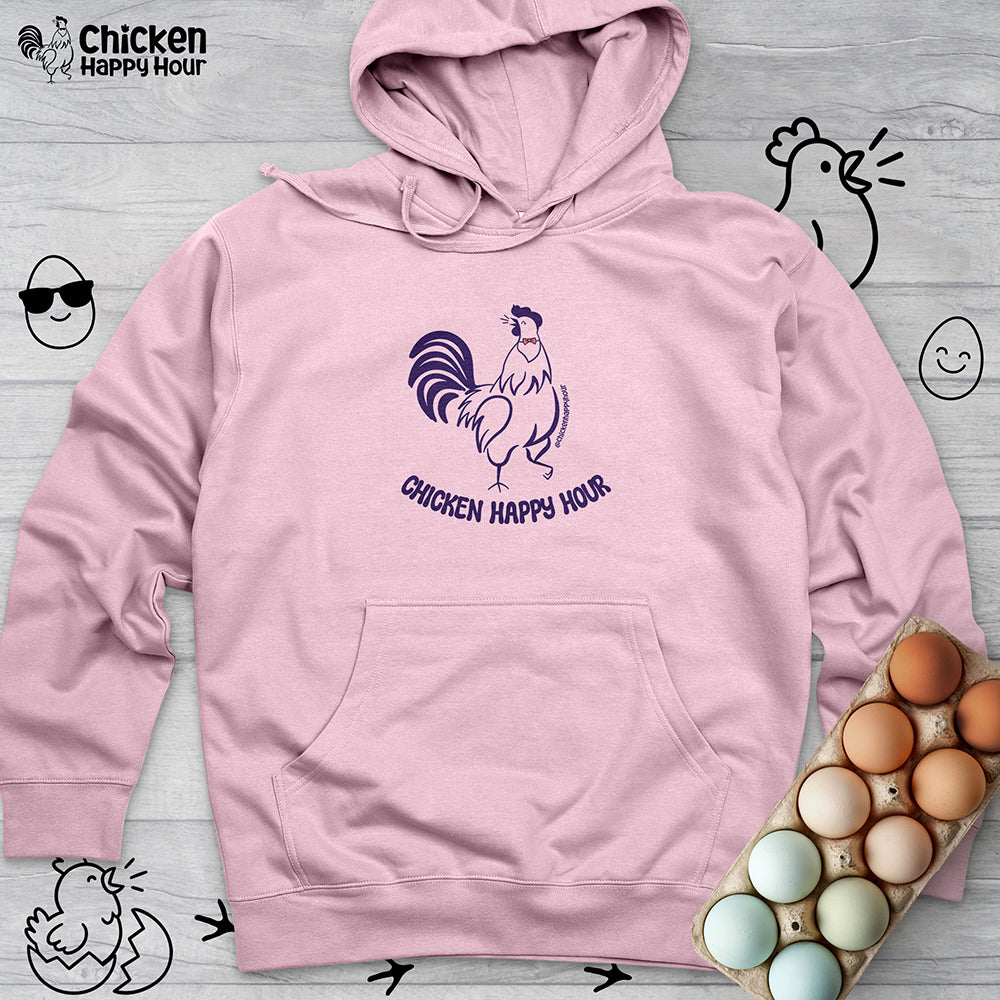 Feminine Chicken Hooded Sweatshirt
