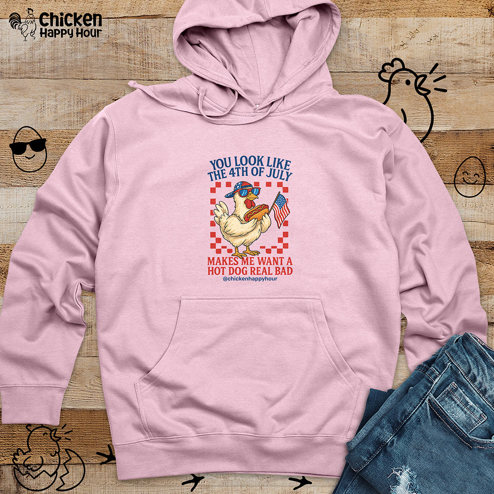 You look like the 4th of July Hooded Sweatshirt