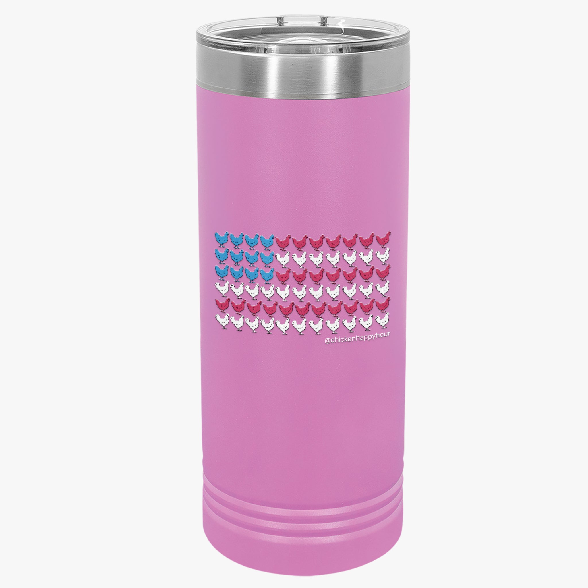 American Flag Tumbler