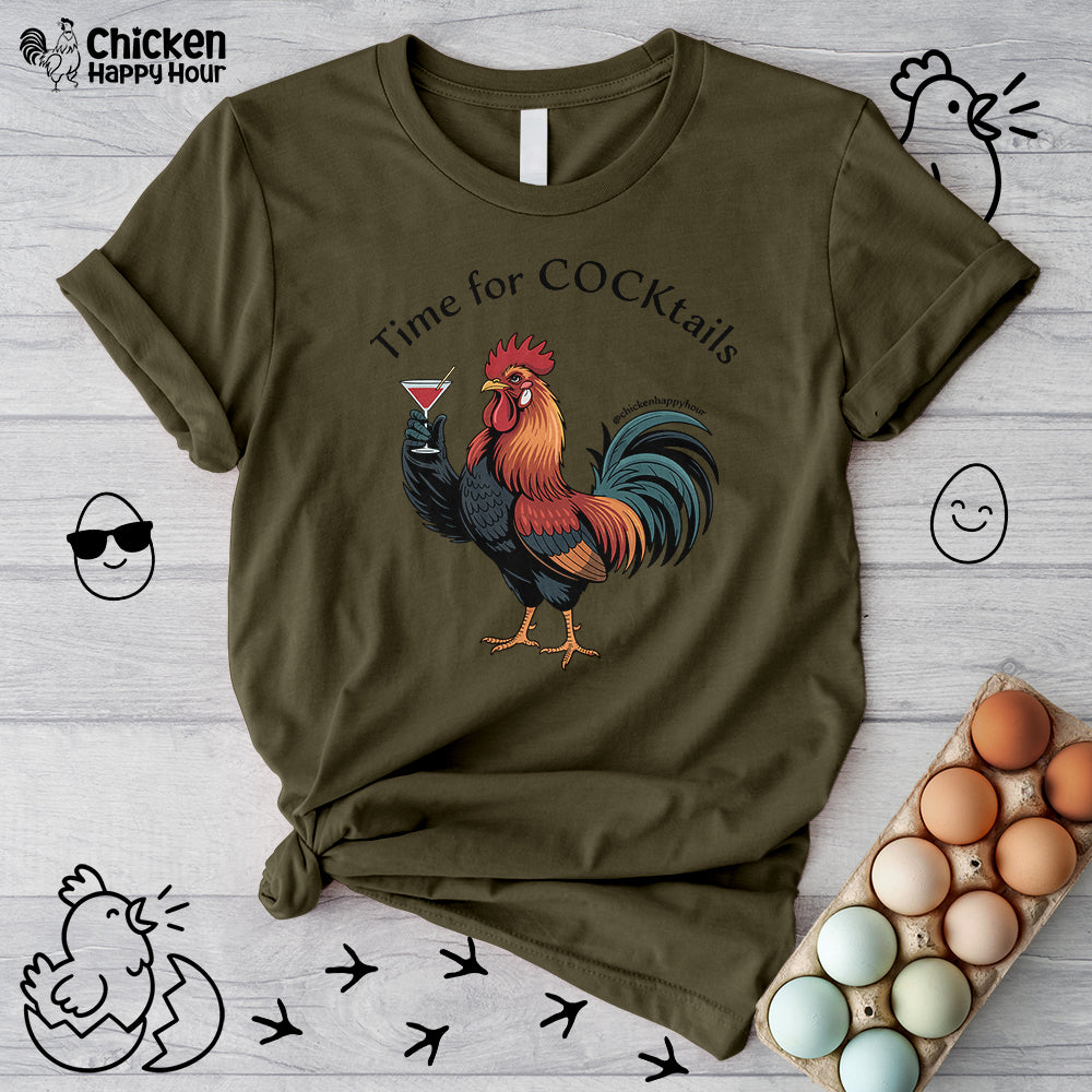 Time for Cocktails Unisex Tee