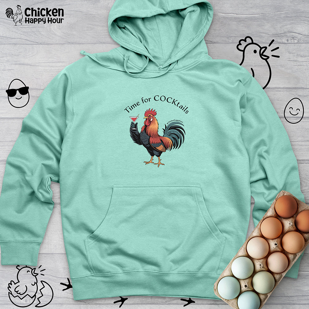 Time for Cocktails Hooded Sweatshirt