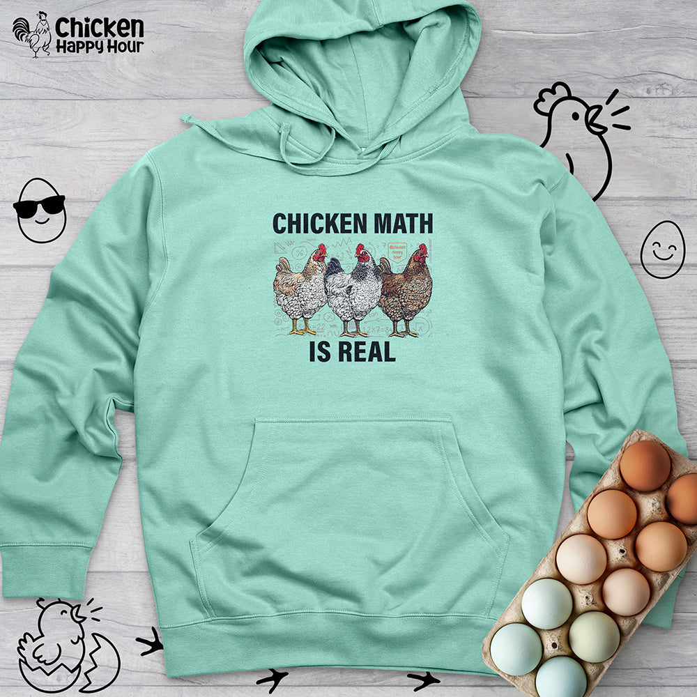 Chicken Math is Real Hooded Sweatshirt