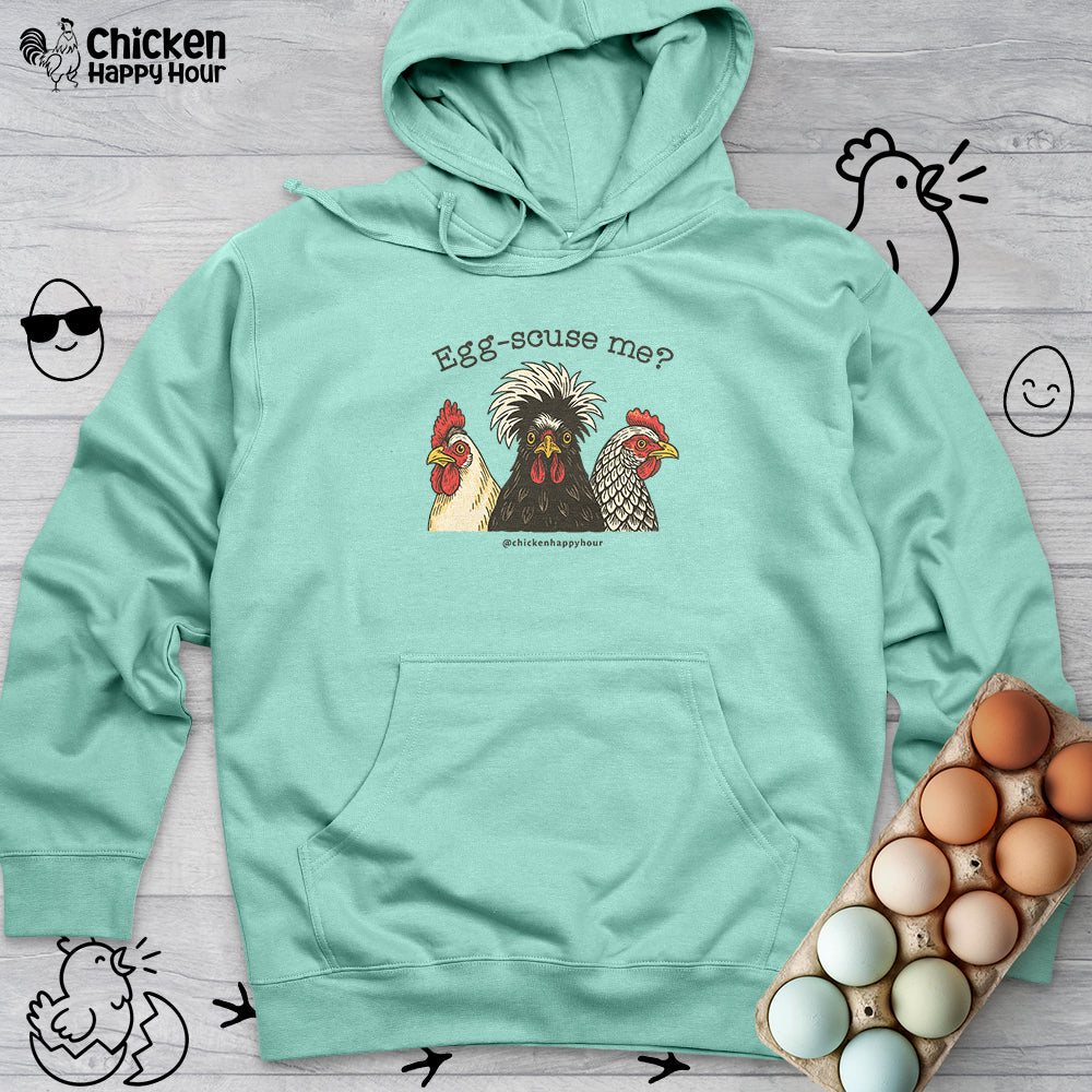 Egg-scuse Me Hooded Sweatshirt
