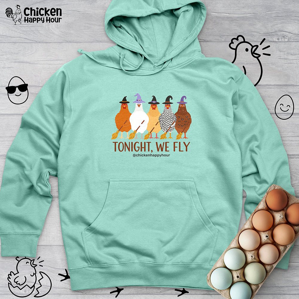Tonight We Fly Hooded Sweatshirt