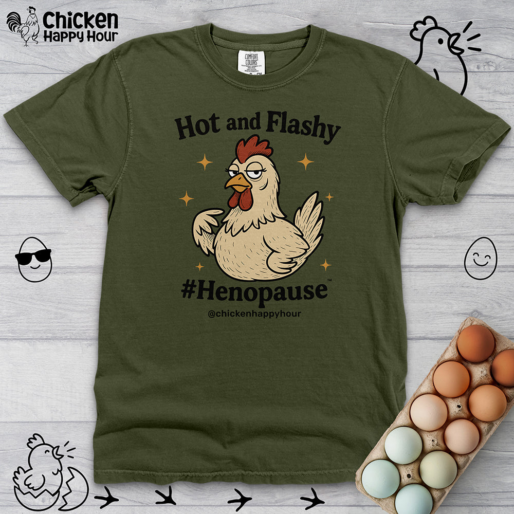 Hot and Flashy Unisex Comfort Colors Tee