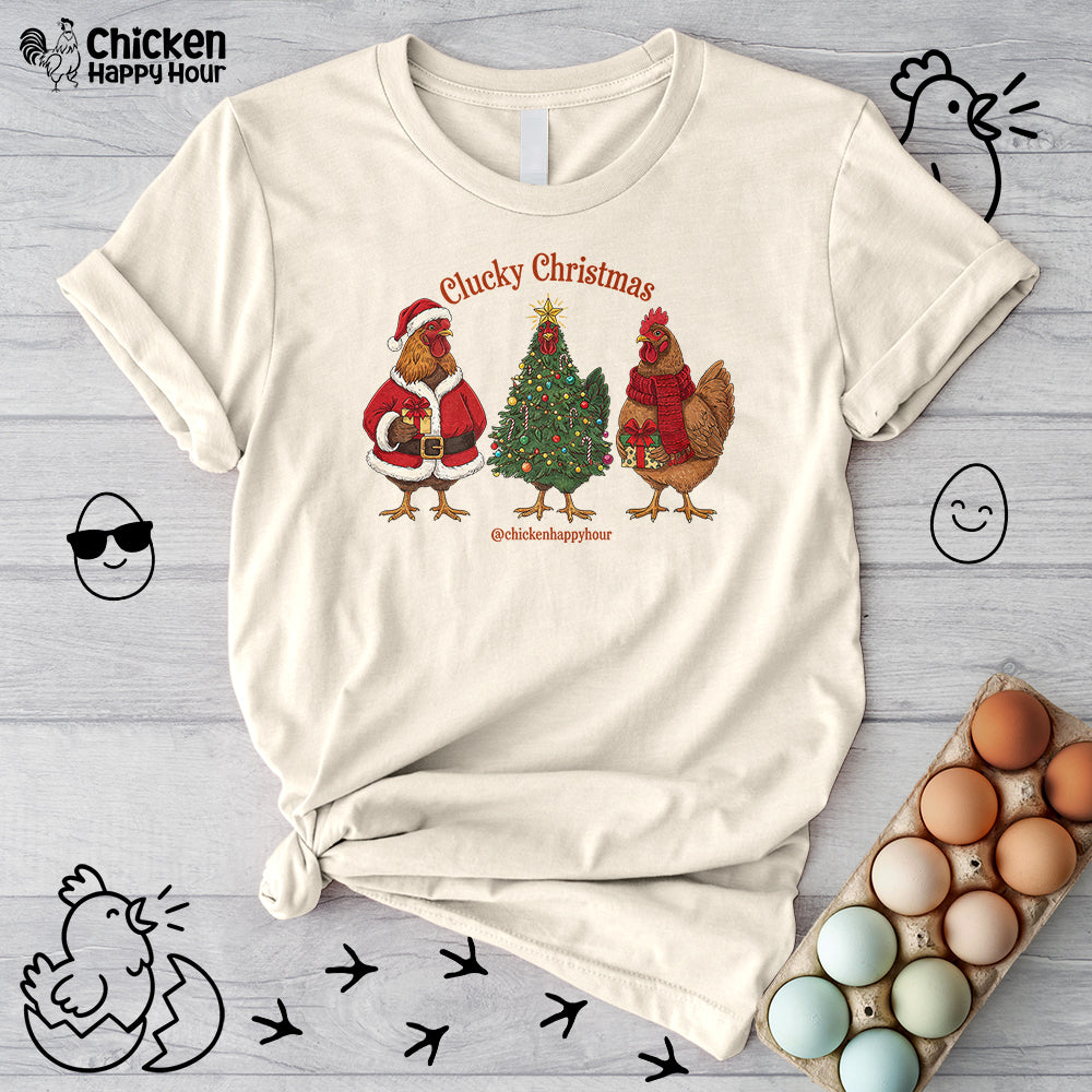 Clucky Christmas Unisex Tee