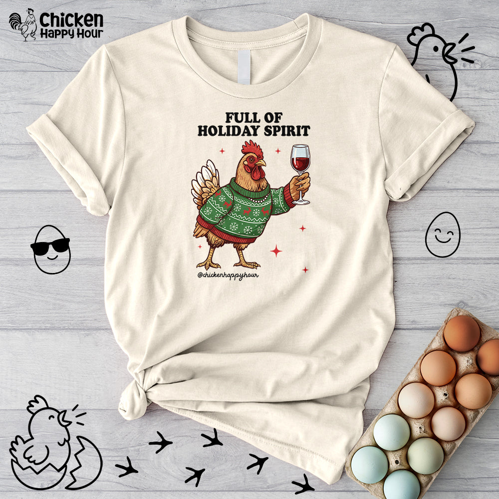 Full of Holiday Spirit Unisex Tee