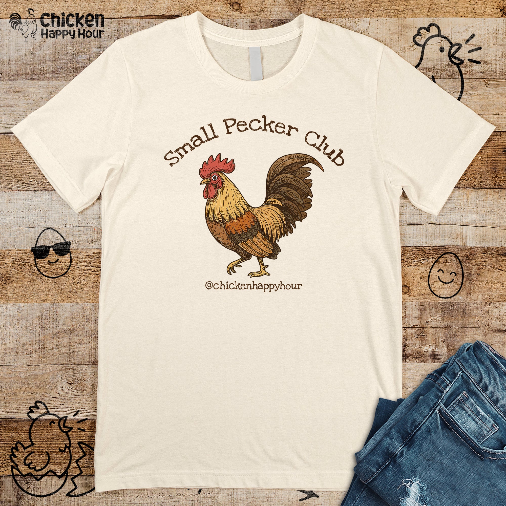 Small Pecker Club Unisex Tee
