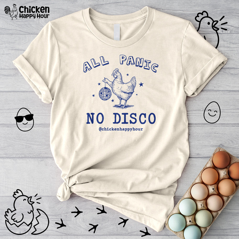 All Panic No Disco Unisex Tee