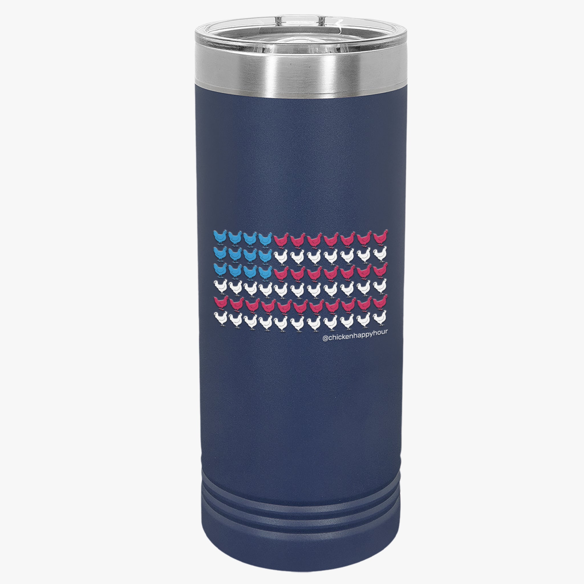 American Flag Tumbler