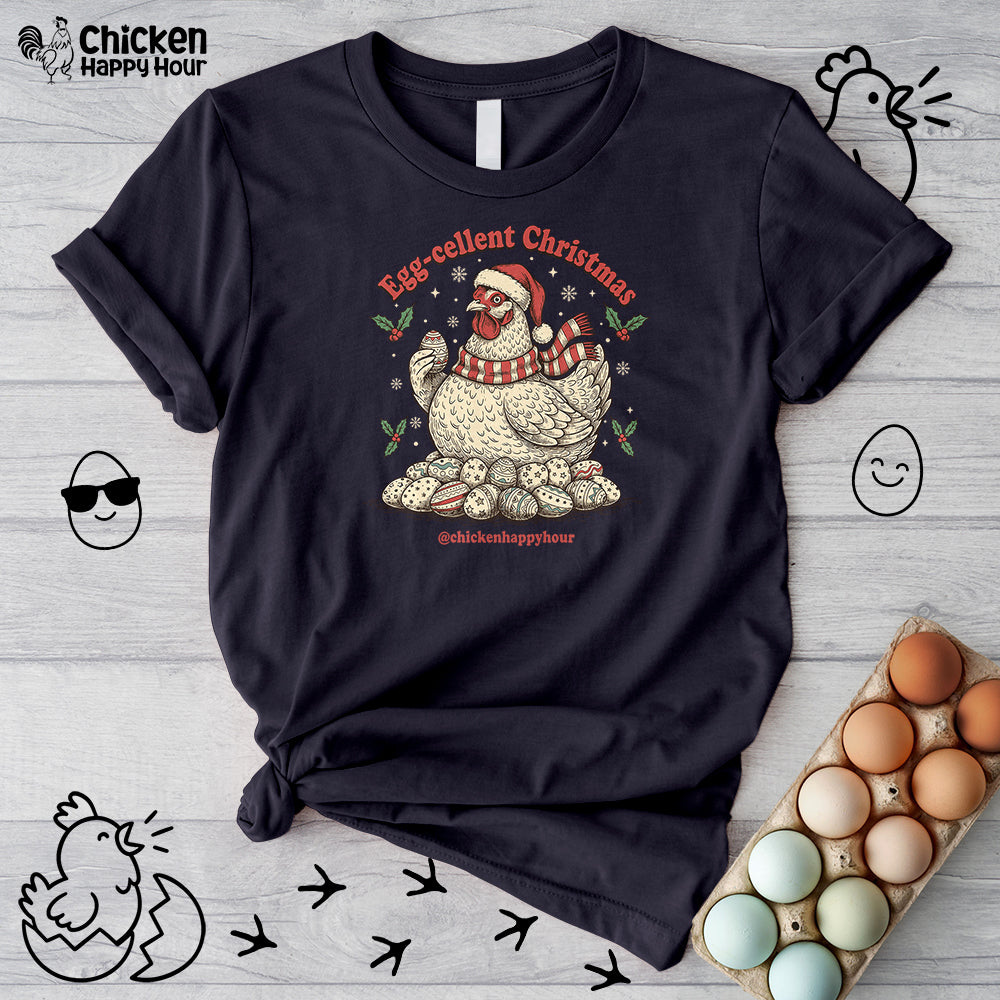Egg-cellent Christmas Unisex Tee