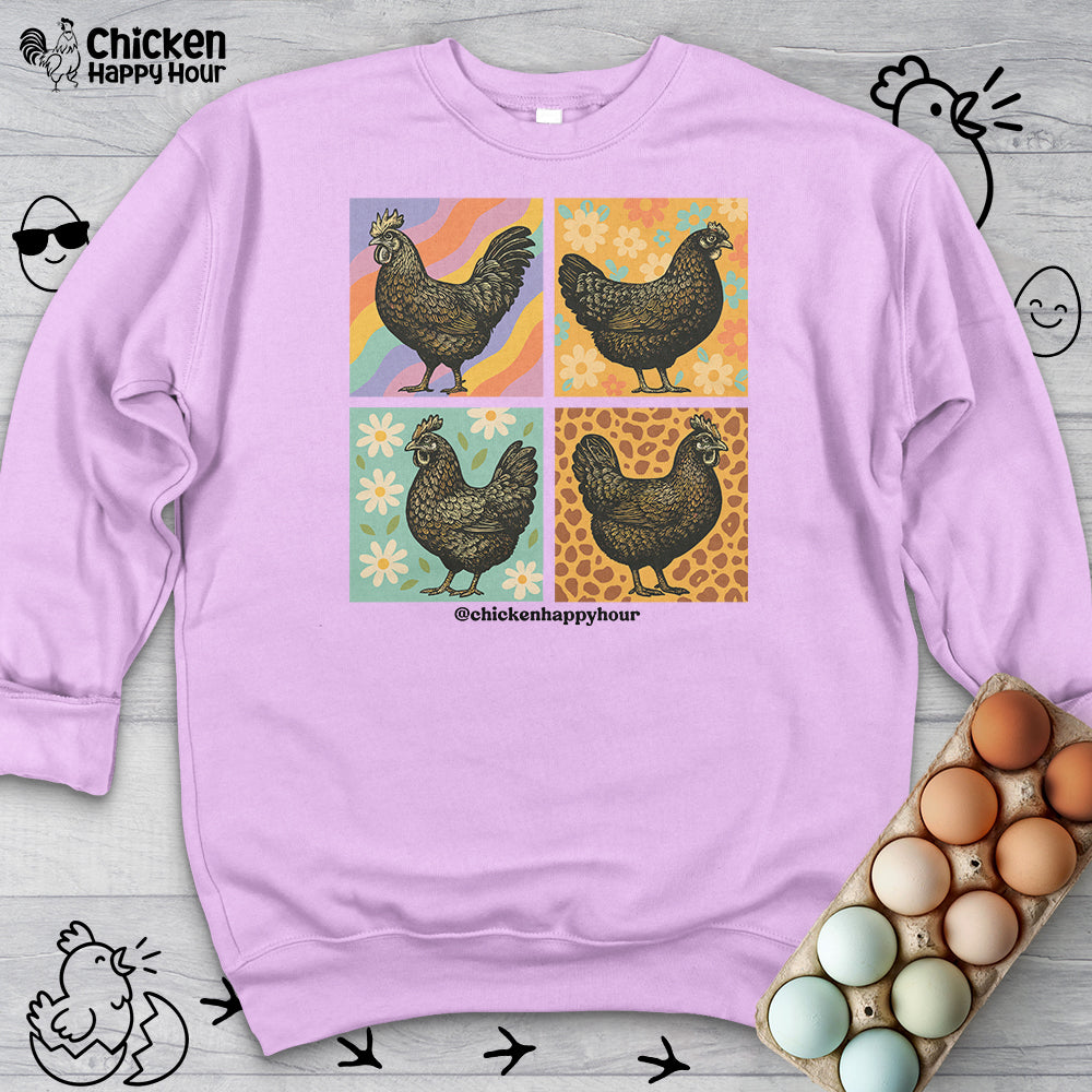 Retro Chicken Sweatshirt