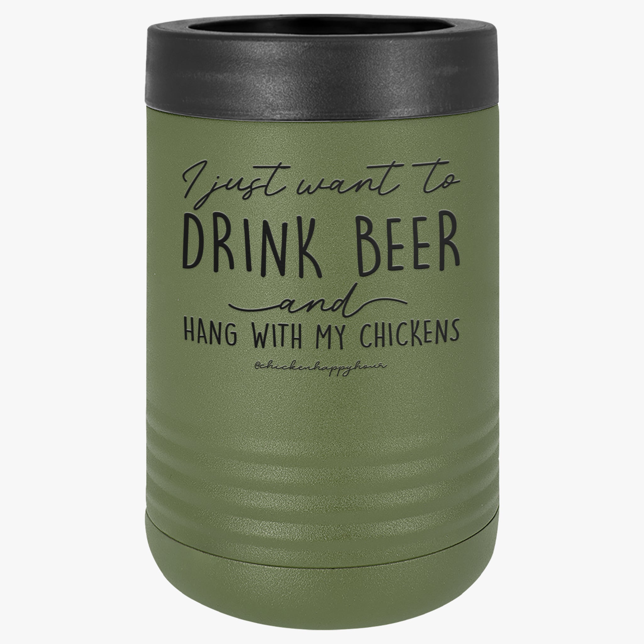 I Just Want to Drink Beer Beverage Holder
