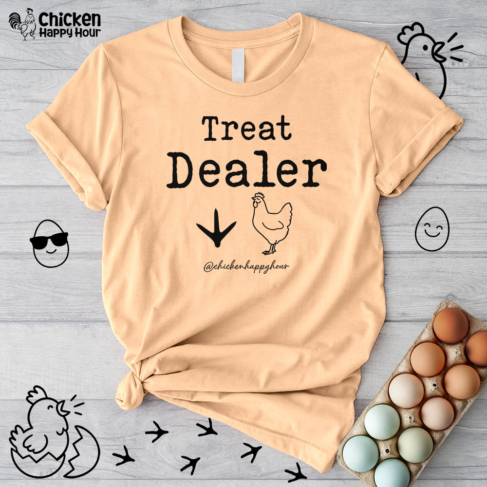 Treat Dealer with Chicken Unisex Tee