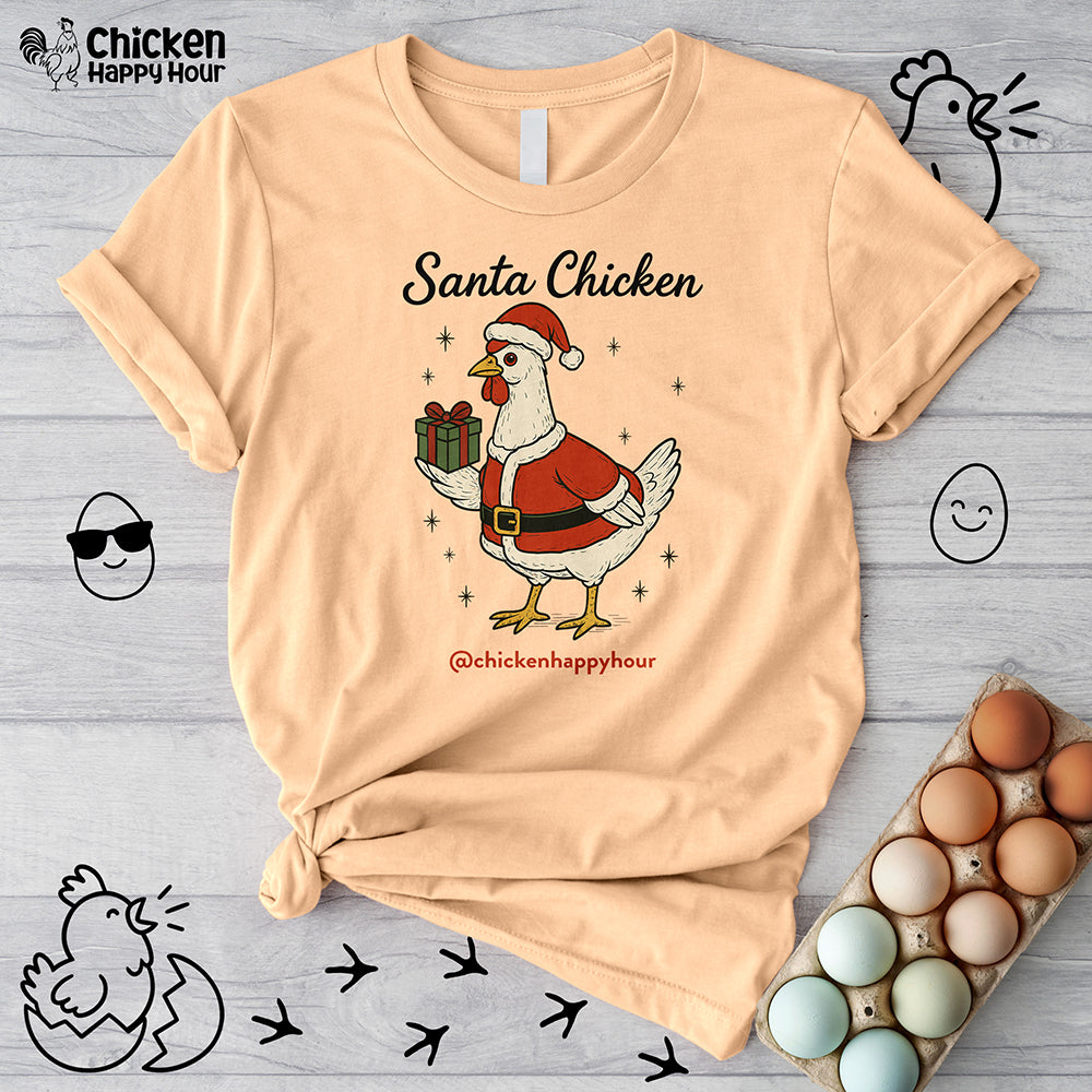 Santa Chicken Unisex Tee