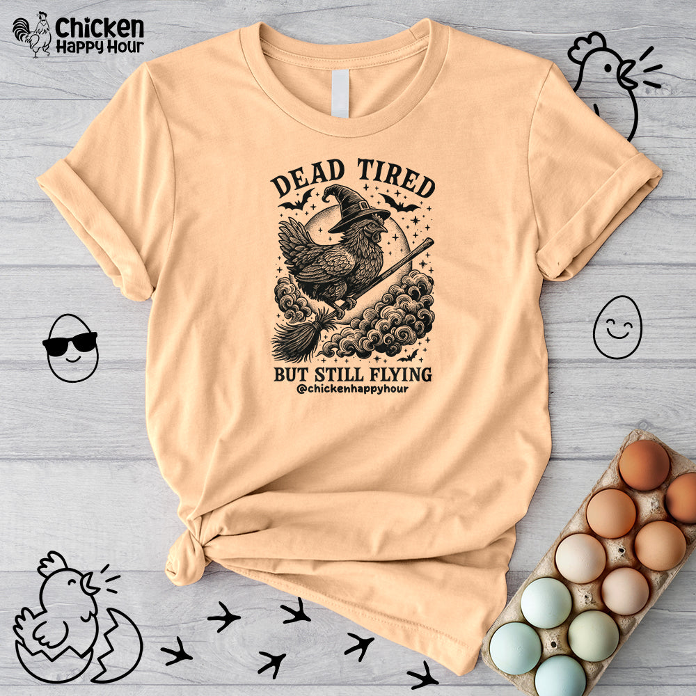 Dead Tired But Still Flying Unisex Tee
