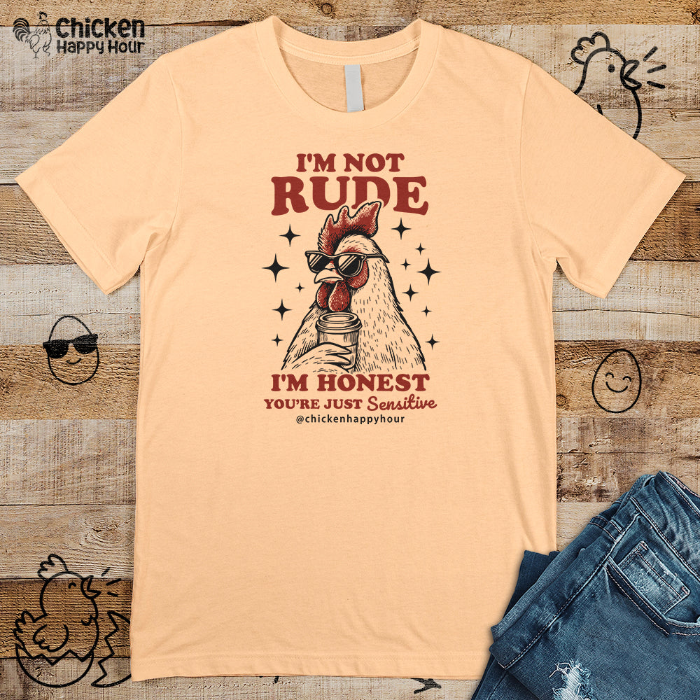 I'm Not Rude Unisex Tee