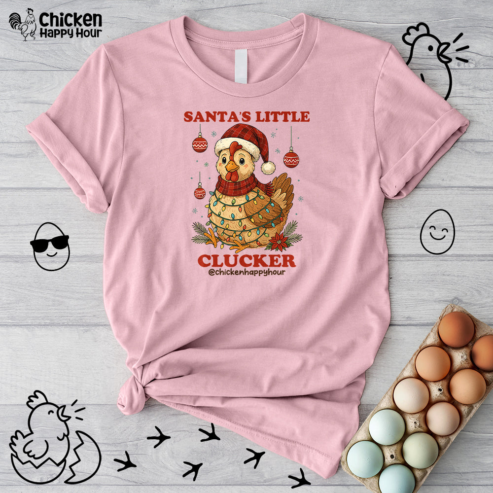 Santa’s Little Clucker Unisex Tee
