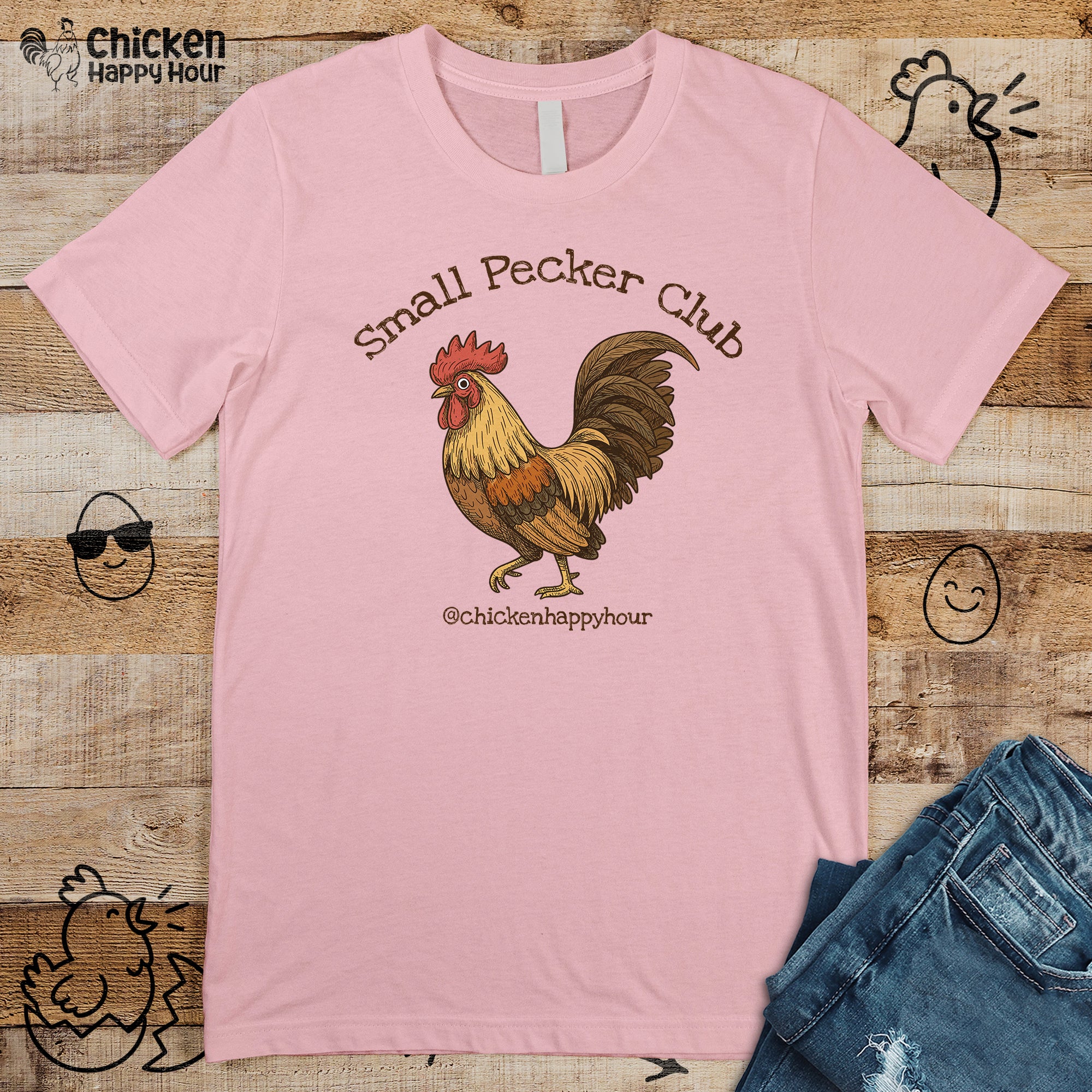Small Pecker Club Unisex Tee