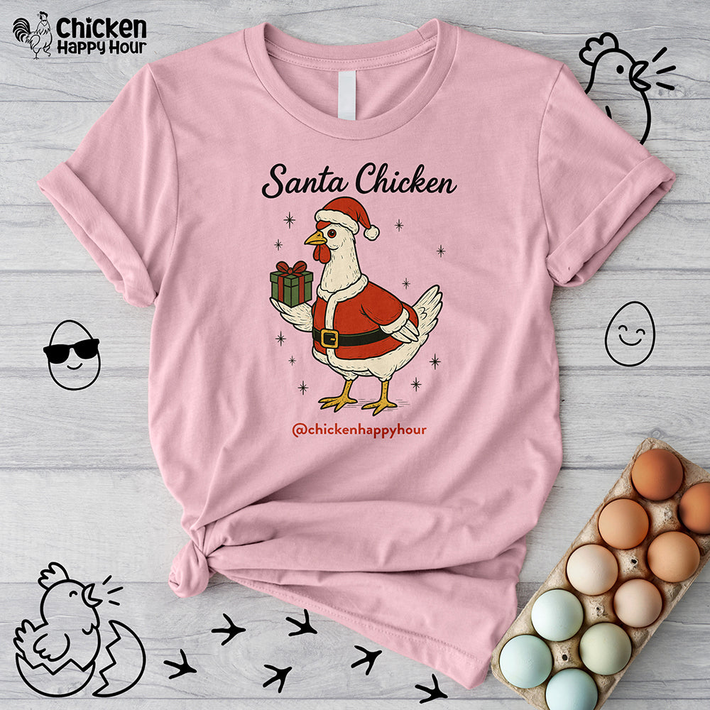 Santa Chicken Unisex Tee