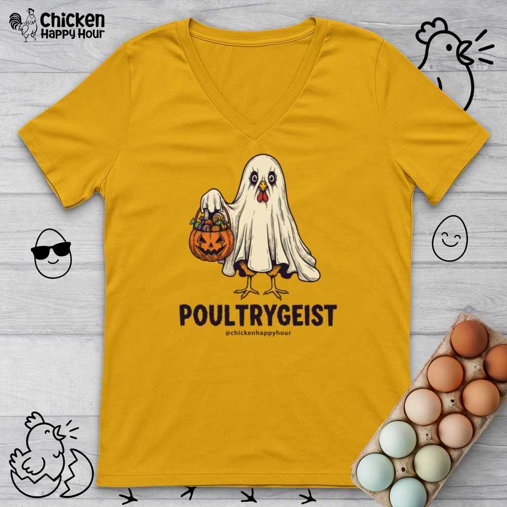 Poultrygeist V-Neck Tee