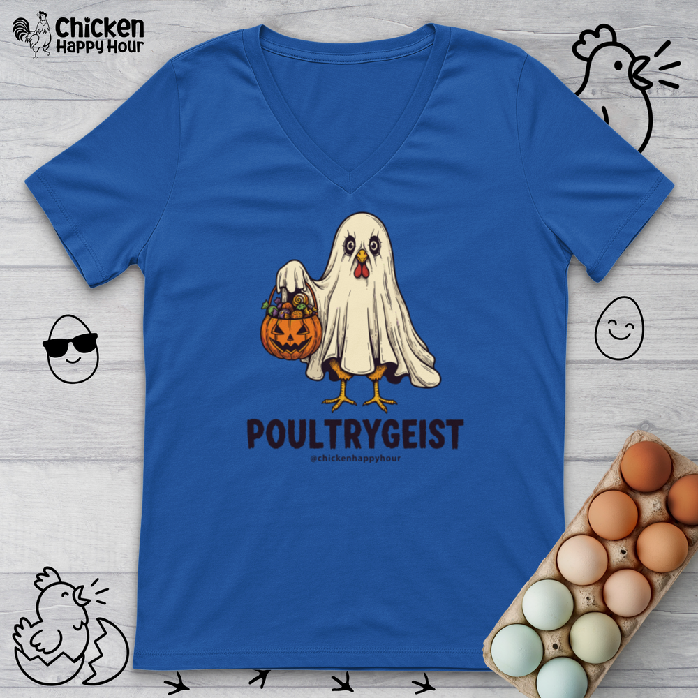 Poultrygeist V-Neck Tee