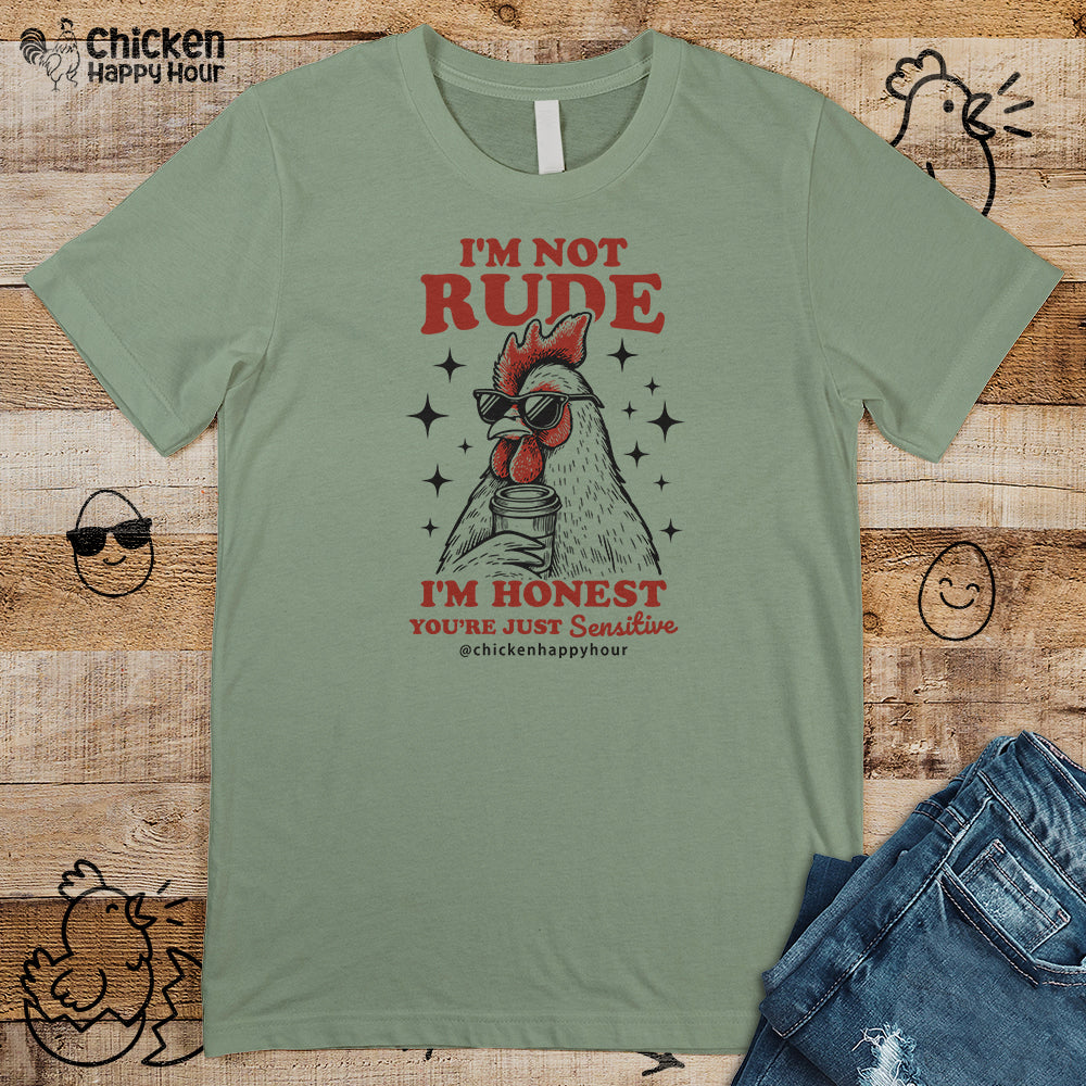 I'm Not Rude Unisex Tee