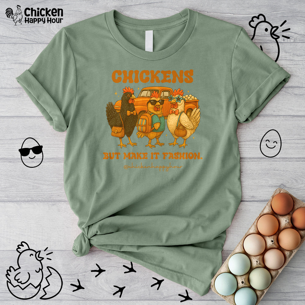Chickens But Make It Fashion Unisex Tee
