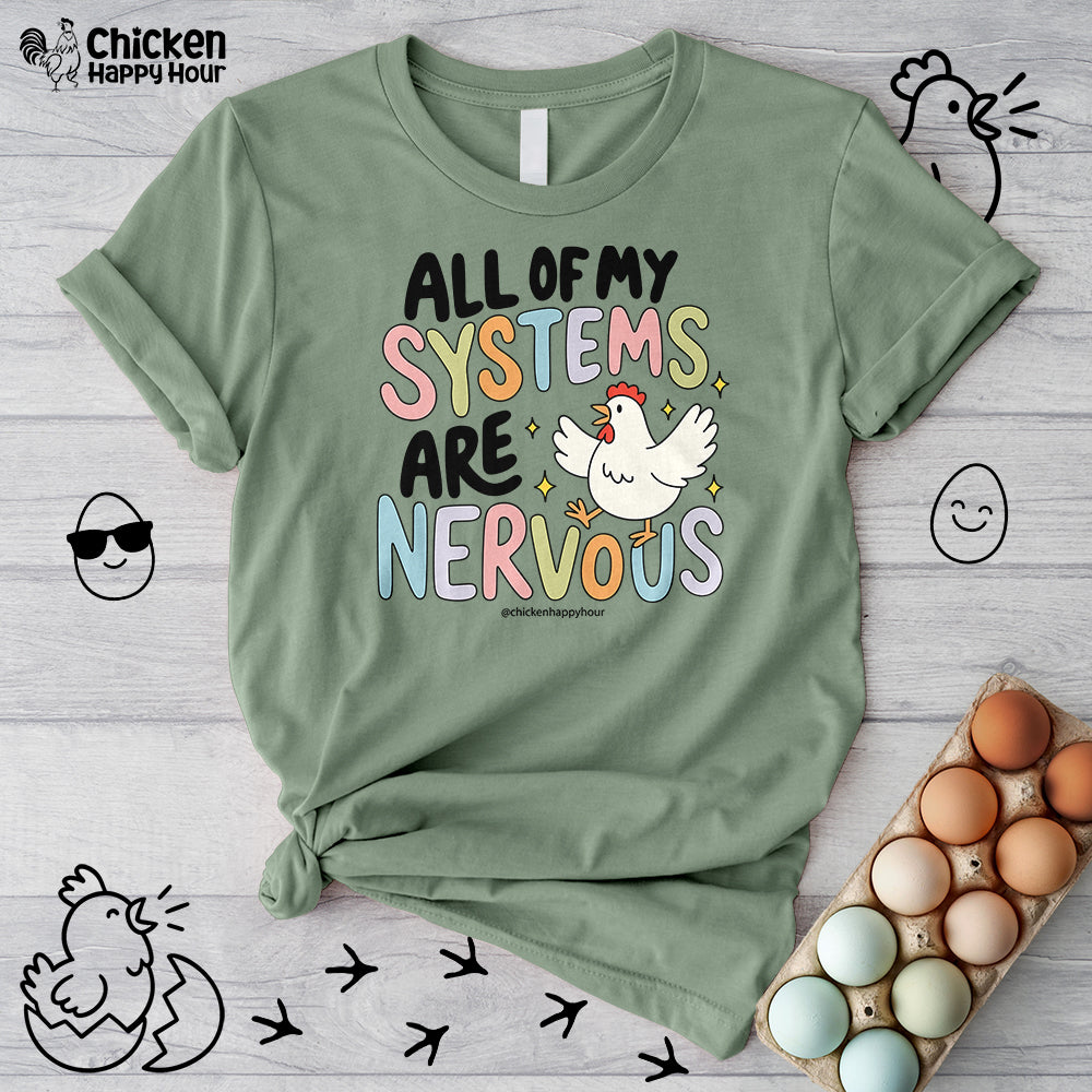All Systems Are Nervous Unisex Tee