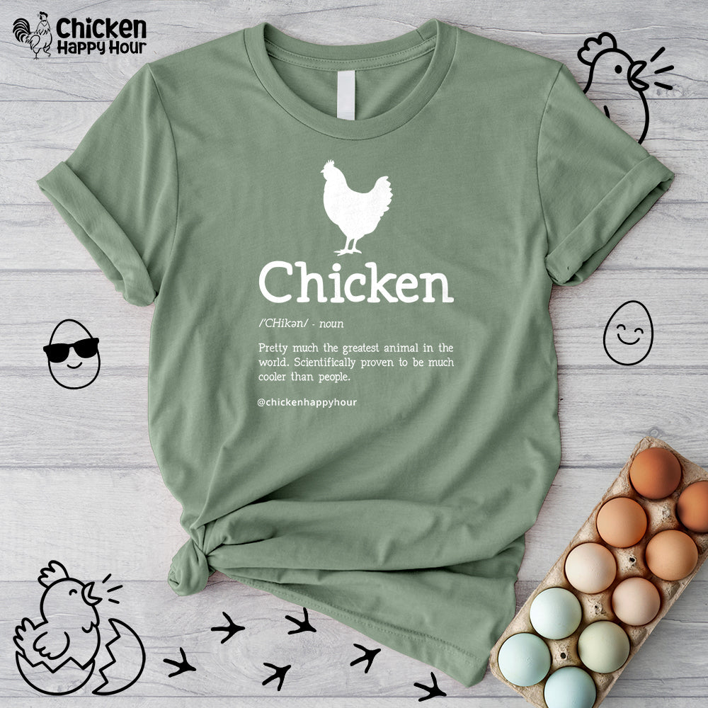 Chicken Definition Unisex Tee