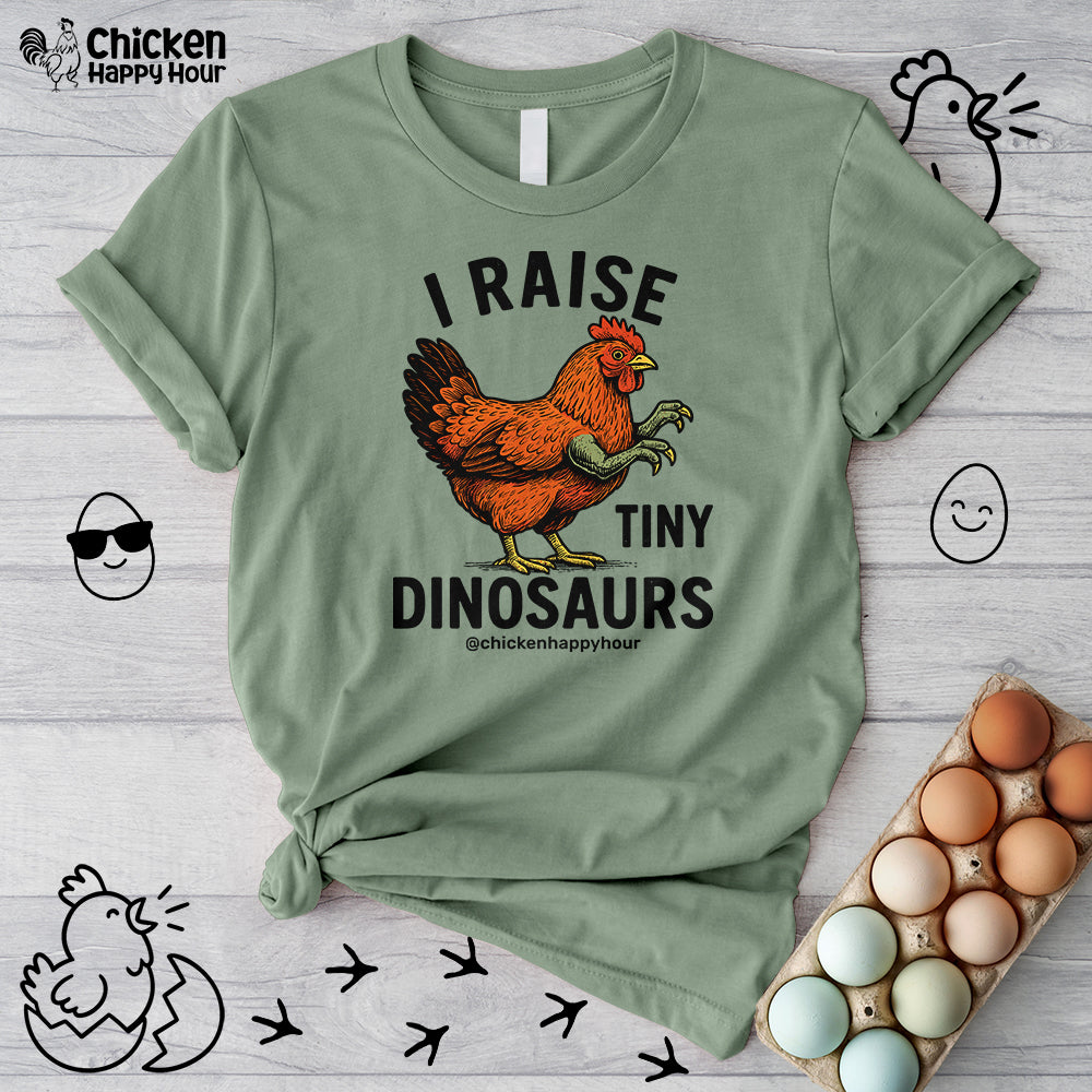 I Raise Tiny Dinosaurs Unisex Tee