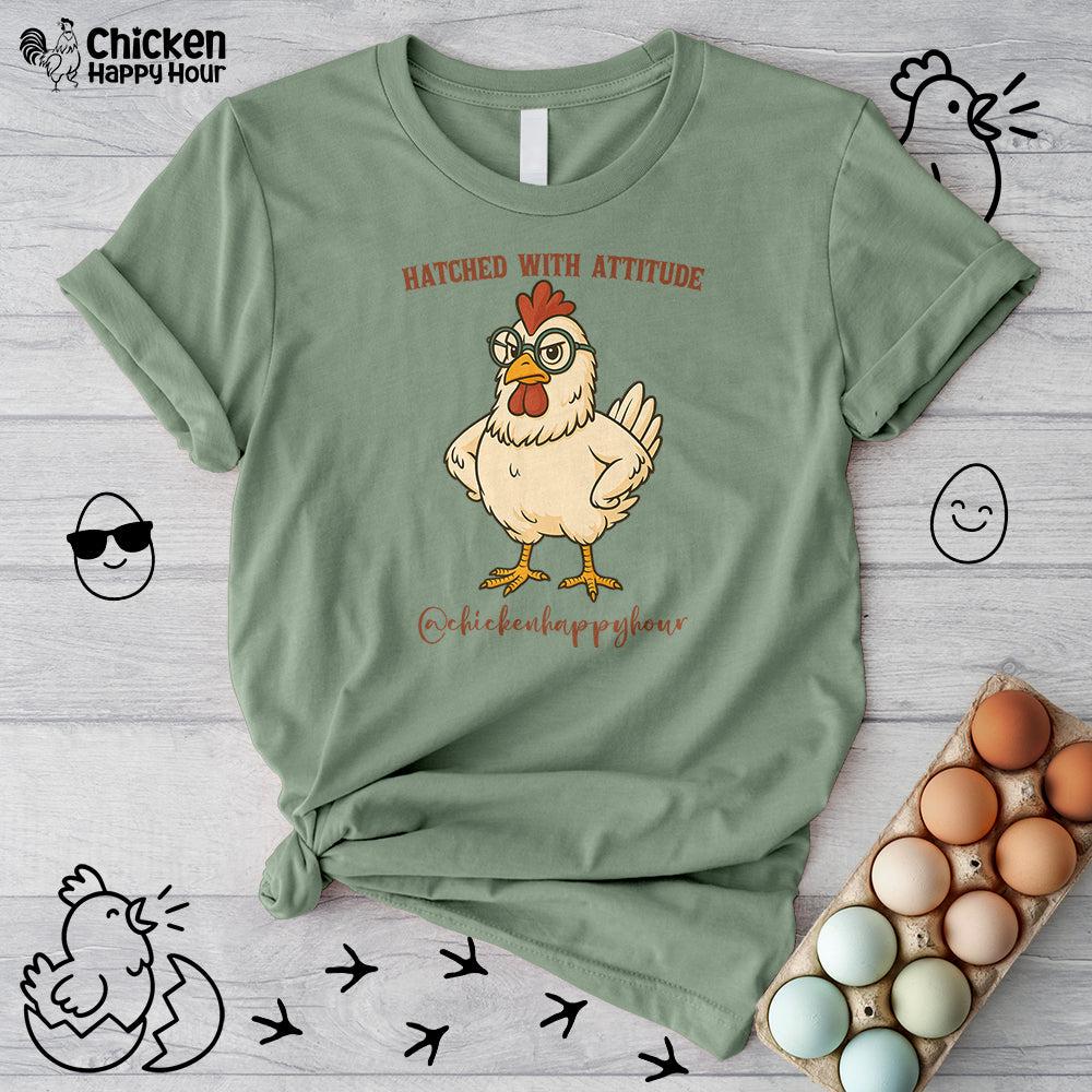 Hatched With Attitude Unisex Tee