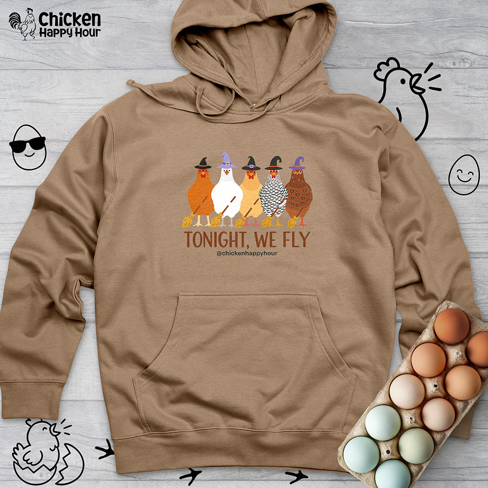 Tonight We Fly Hooded Sweatshirt