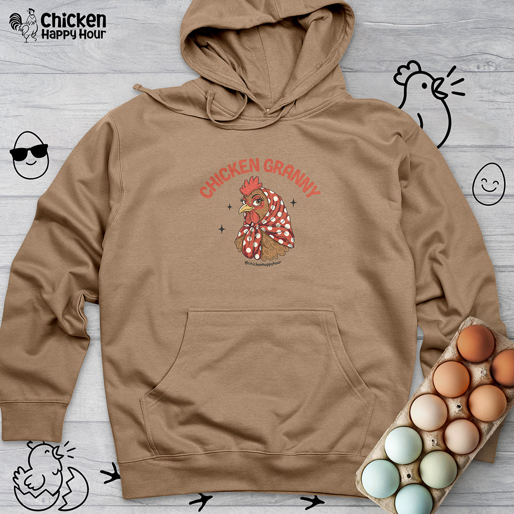 Chicken Granny Hooded Sweatshirt