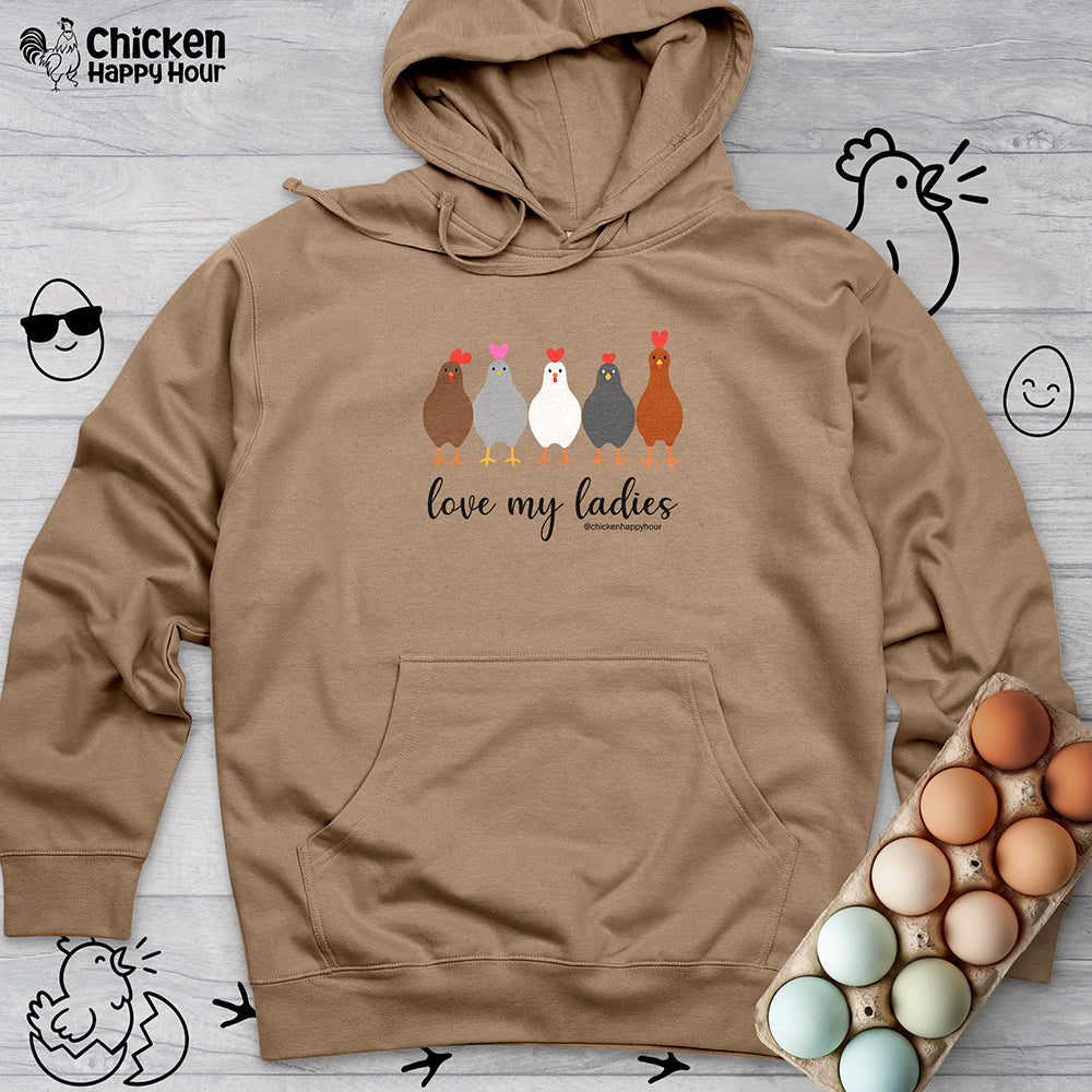 Love My Ladies Hooded Sweatshirt