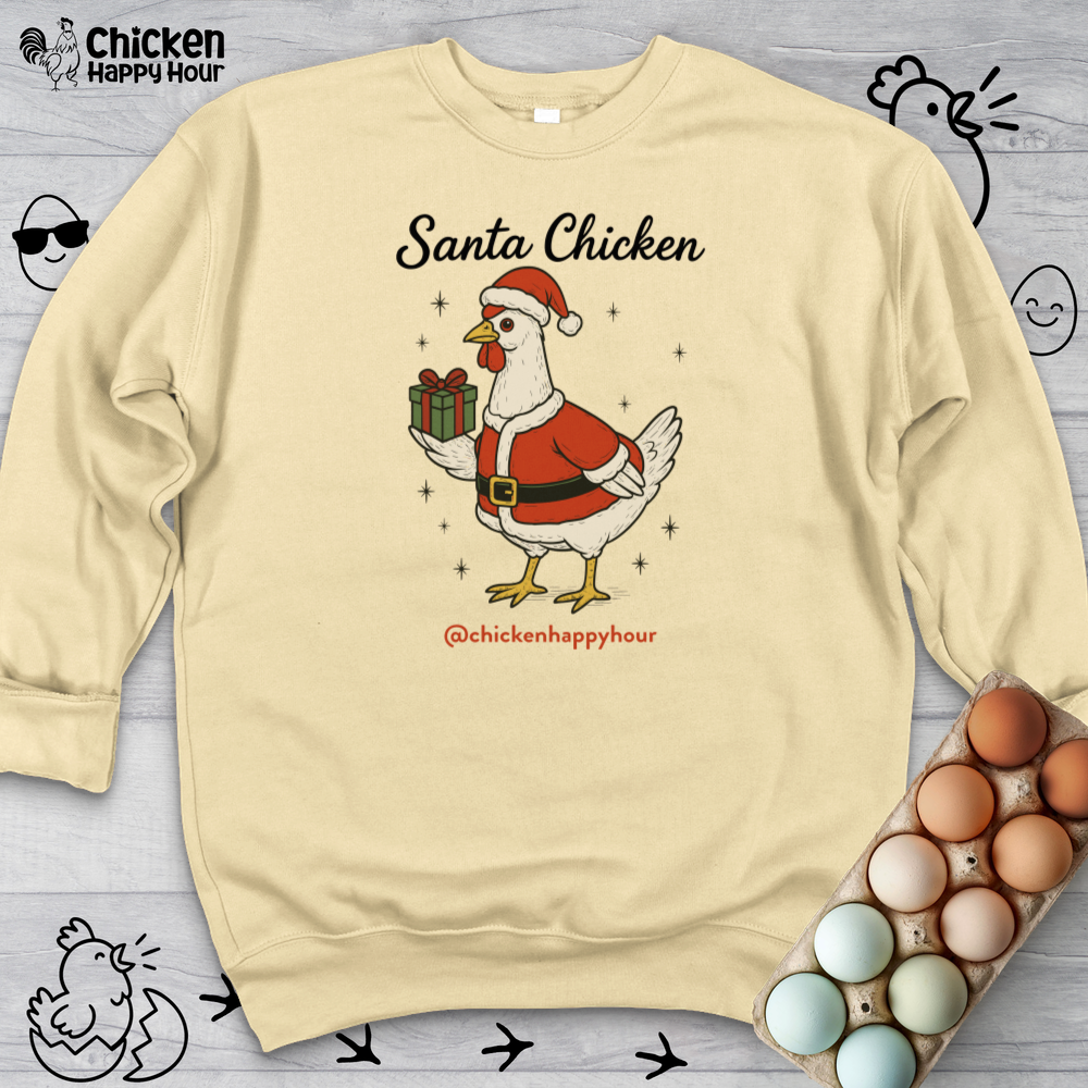 Santa Chicken Sweatshirt