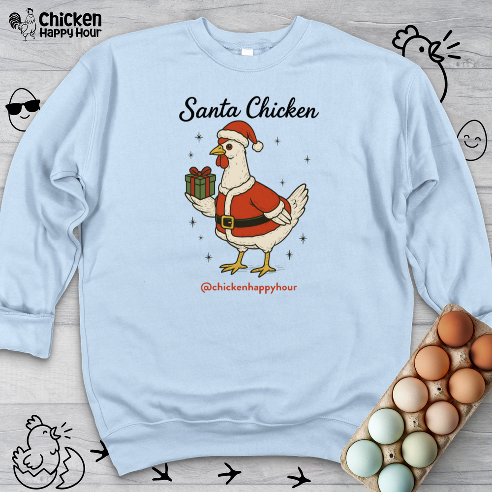 Santa Chicken Sweatshirt