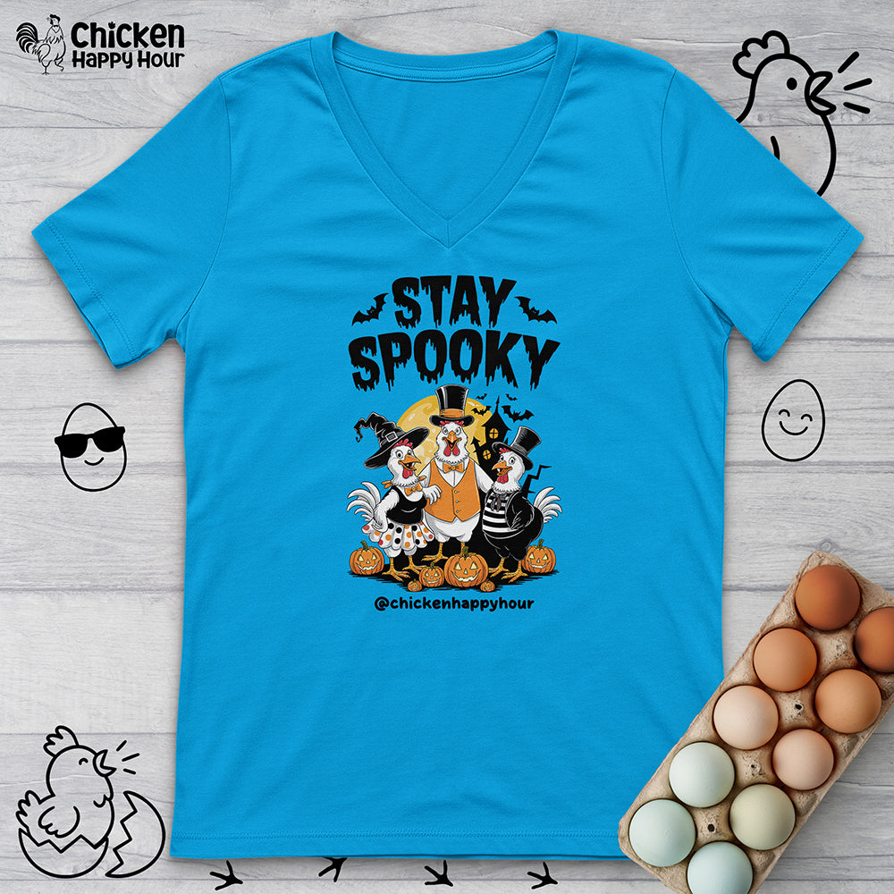 Stay Spooky V-Neck Tee