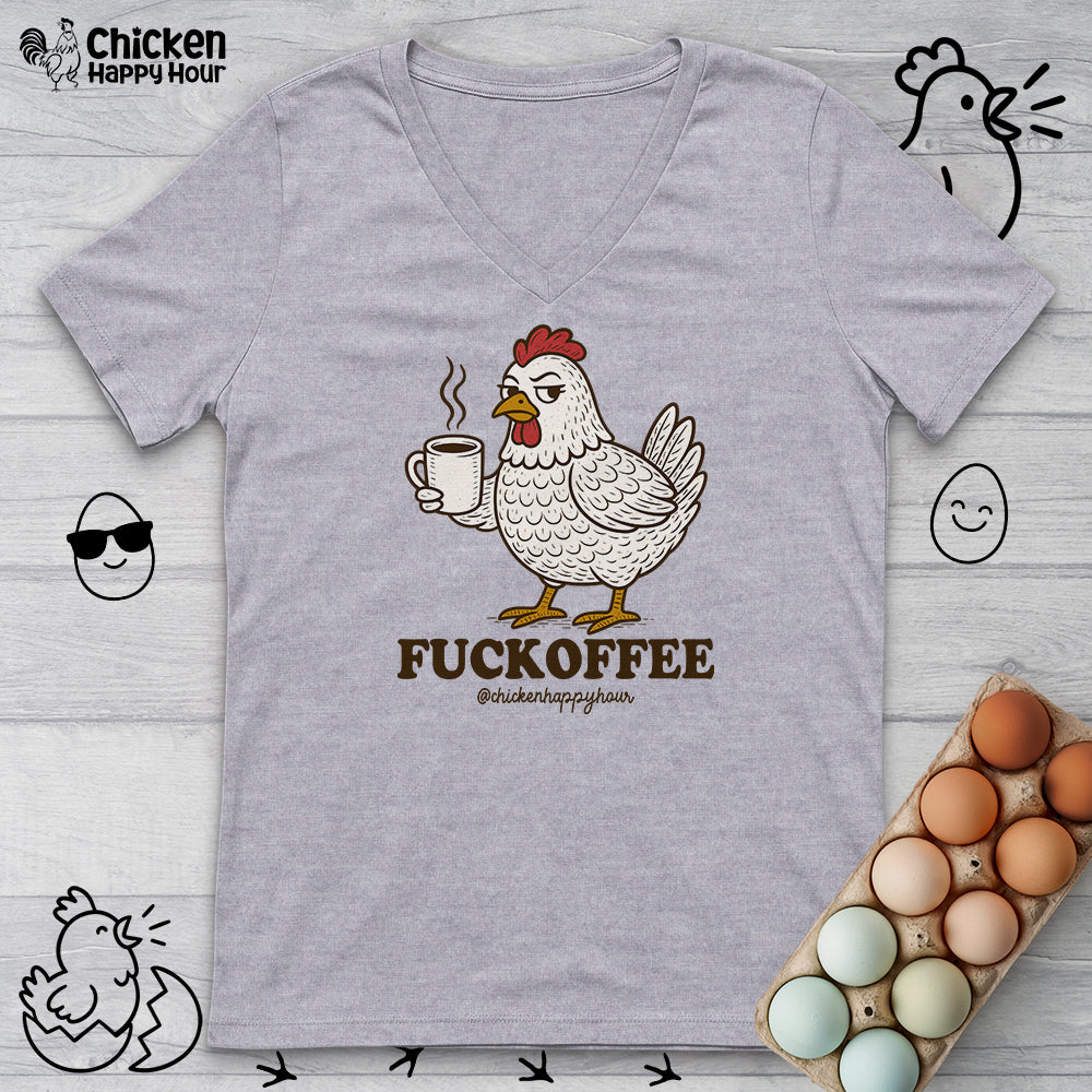 FUCKOFFEE V-Neck Tee