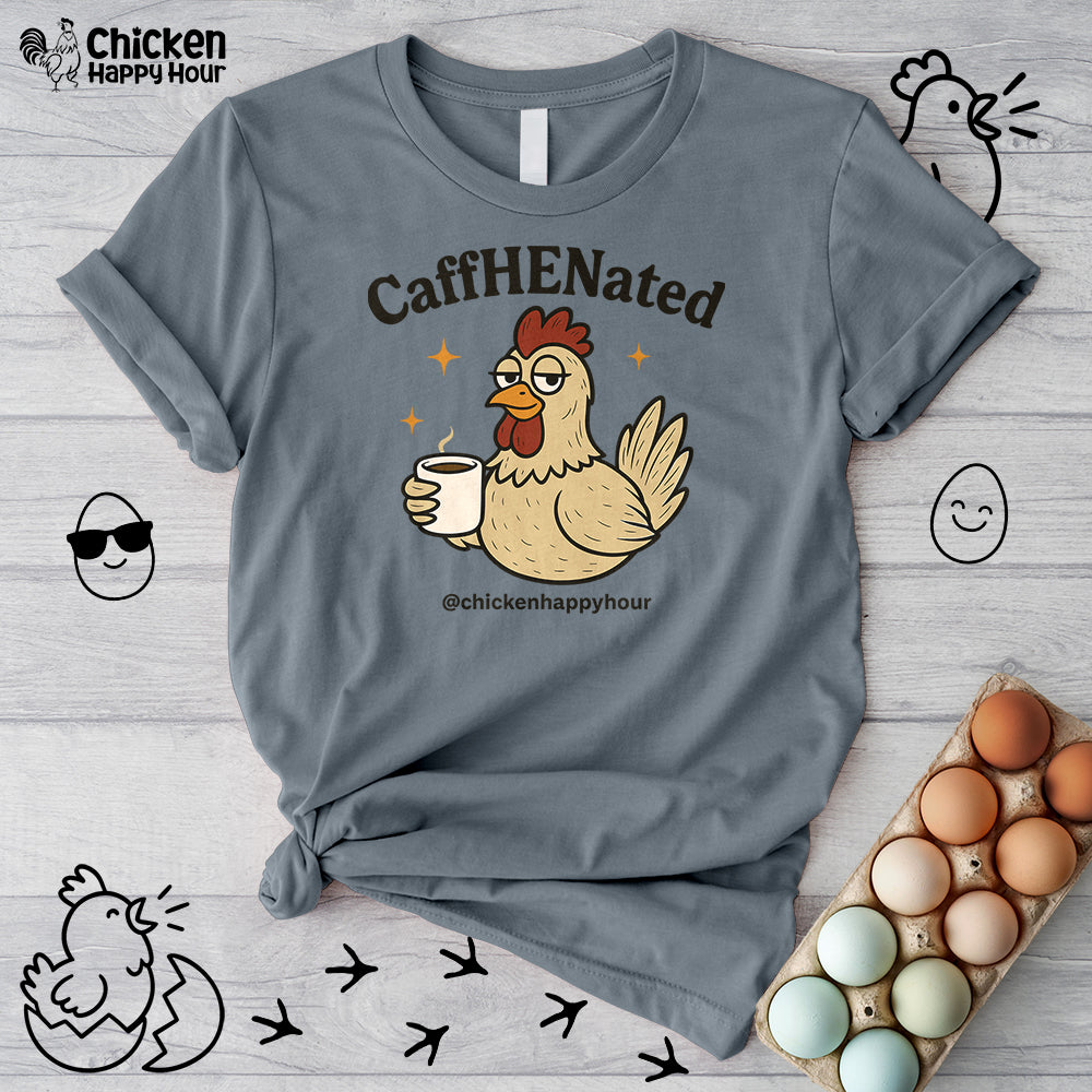 CaffHENated Unisex Tee