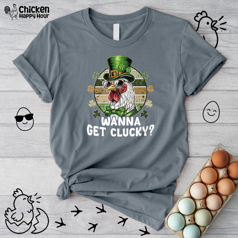 Wanna Get Clucky Unisex Tee