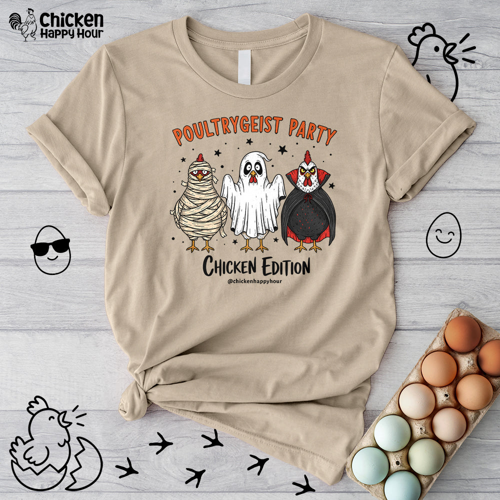 Poultrygeist Party Unisex Tee