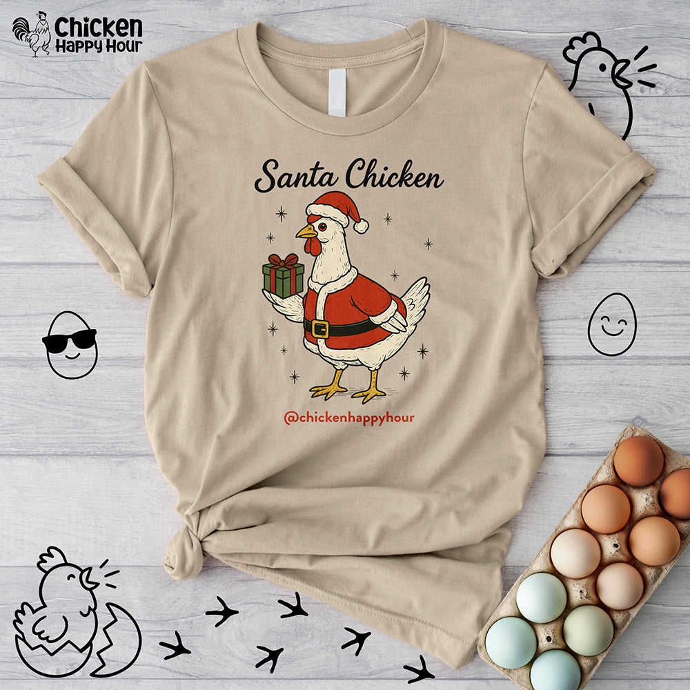 Santa Chicken Unisex Tee