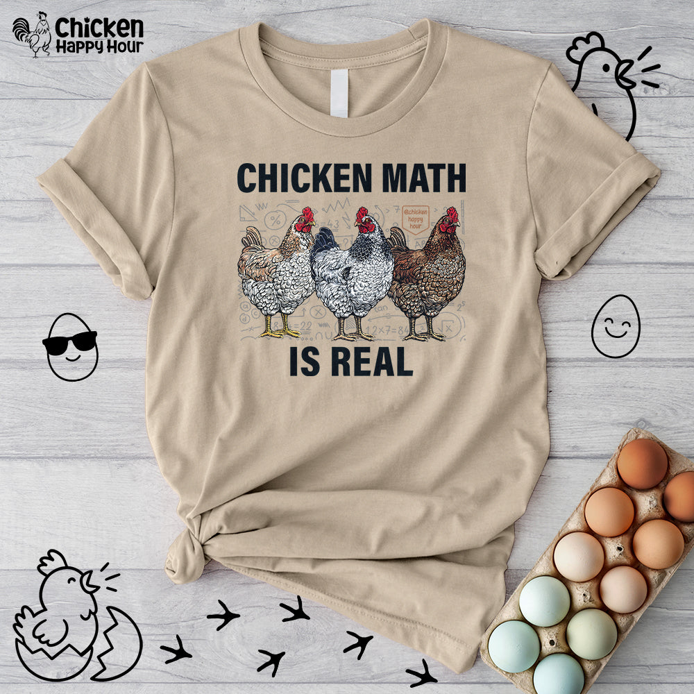 Chicken Math is Real Unisex Tee