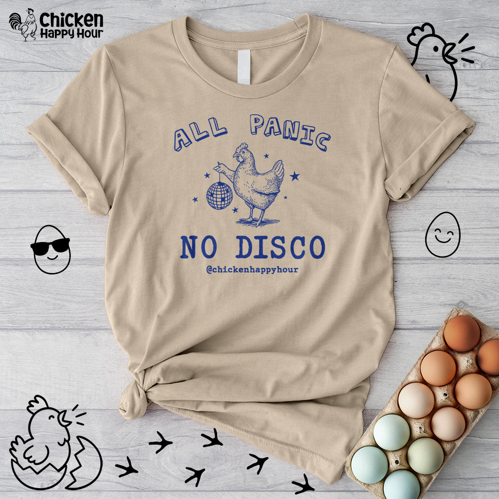 All Panic No Disco Unisex Tee